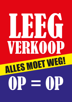 totale leegverkoop poster 002