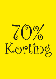 Raambiljet 70 procent korting | bestellen