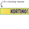 kortingbanner