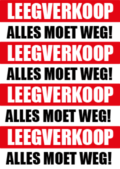 leegverkoop poster 006