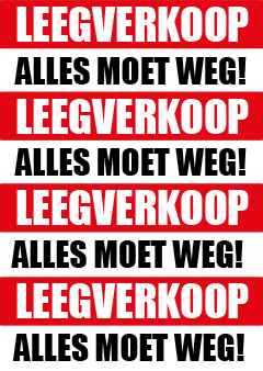 leegverkoop poster 006