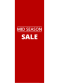 mid season sale banner