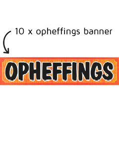 opheffingsbanner