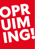 opruiming! poster