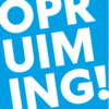 OPRUIMING! raamposter ontwerp