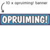 opruimingbanner