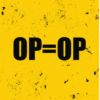 op is op outlet poster voor winkeliers