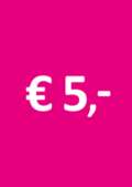 Winkelposter Prijs 5 euro