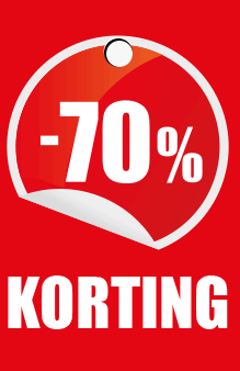 Poster opheffingsuitverkoop