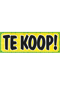 TE KOOP! banner
