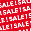 Sale! Sale! Sale! poster met tekst