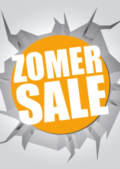 zomer sale poster