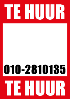 te huur poster 001