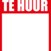 te huur poster 003