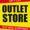 outlet store poster