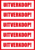 uitverkoop poster 011