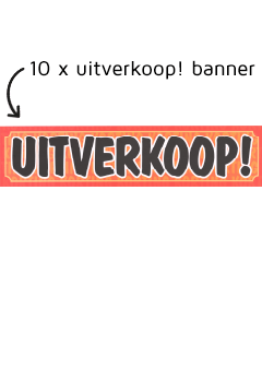 uitverkoopbanner