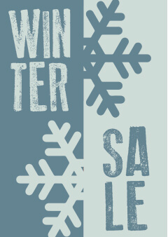 winter sale poster 099